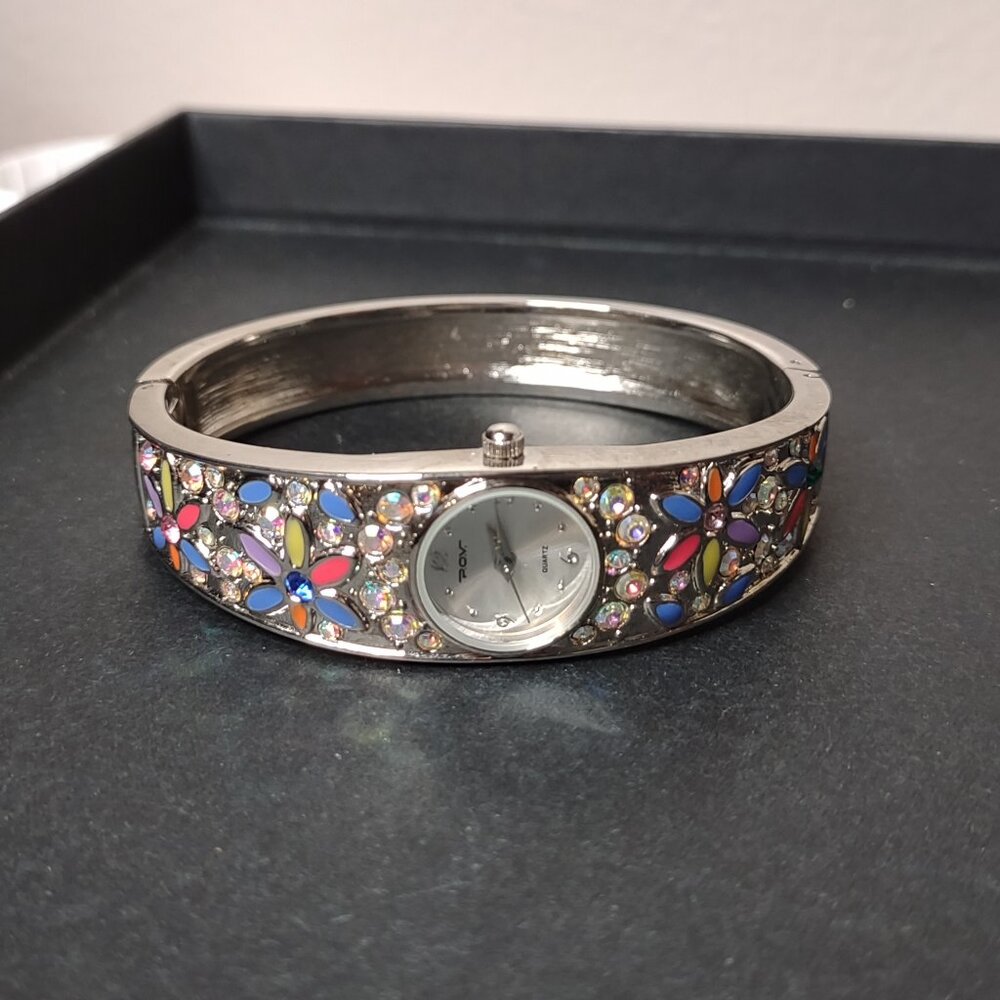 Colorful 7 Inch P.O.V. Cute Hinged Watch